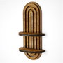 Hanah Home Raf265 Estantería de pared en Nogal